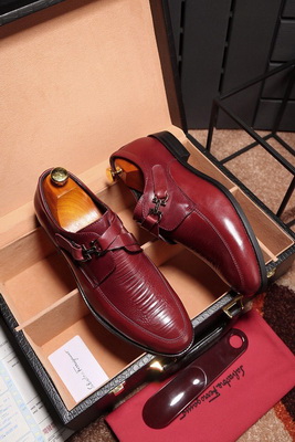 Salvatore Ferragamo Business Men Shoes--056